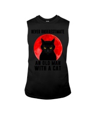 Never Underestimate An Old man  Sleeveless Tee tile