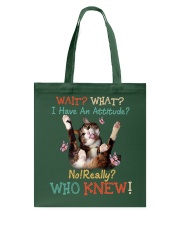 Wait What Tote Bag tile