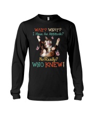 Wait What Long Sleeve Tee tile