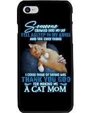 Someone Crawled Into My Lap Phone Case tile