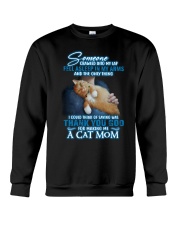Someone Crawled Into My Lap Crewneck Sweatshirt tile