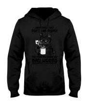 Sometimes I Just Don't Like People Hooded Sweatshirt tile