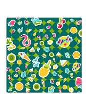 Tropical Green Square Coaster thumbnail