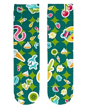 Tropical Green Crew Length Socks thumbnail