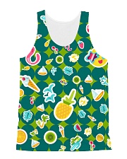 Tropical Green All-over Unisex Tank thumbnail
