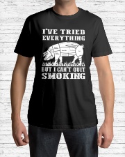 I have tried everything but I cant quit smoking Classic T-Shirt lifestyle-mens-crewneck-front-1