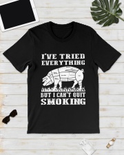 I have tried everything but I cant quit smoking Classic T-Shirt lifestyle-mens-crewneck-front-17