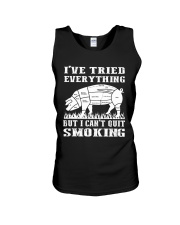 I have tried everything but I cant quit smoking Unisex Tank thumbnail