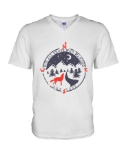 Not All Who Wander Are Lost V-Neck T-Shirt tile