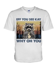 Eff You See Kay V-Neck T-Shirt tile