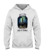 Keep It Simple Hooded Sweatshirt front