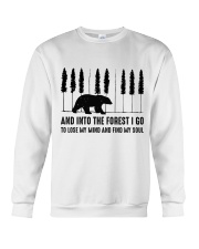 Into The Forest I Go Crewneck Sweatshirt tile