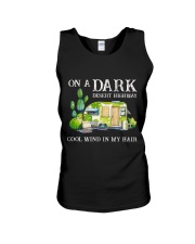On A Dark Desert Highway Unisex Tank tile