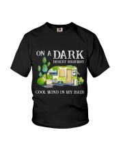 On A Dark Desert Highway Youth T-Shirt tile