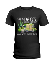 On A Dark Desert Highway Ladies T-Shirt tile