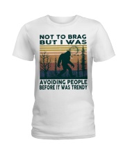 Not To Brag Ladies T-Shirt tile