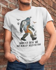 Bigfoot Saw Me Classic T-Shirt apparel-classic-tshirt-lifestyle-26