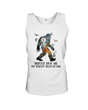 Bigfoot Saw Me Unisex Tank tile