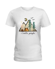 I Hate People Ladies T-Shirt tile