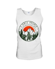 I Hate People Unisex Tank tile