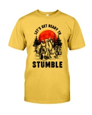 Sloth Hiking Team Classic T-Shirt front