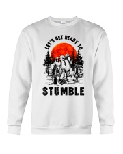 Sloth Hiking Team Crewneck Sweatshirt tile