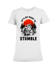 Sloth Hiking Team Premium Fit Ladies Tee tile
