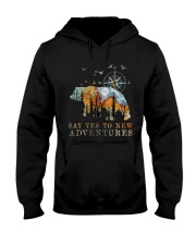 Say Yes To New Adventures Hooded Sweatshirt tile