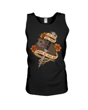 Live Fast Eat Trash Unisex Tank tile