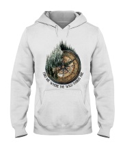 Find Me Where The Wild Hooded Sweatshirt tile