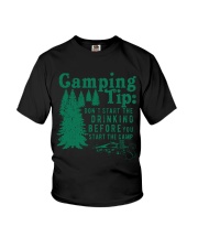 Camping Tip Youth T-Shirt tile