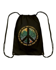 And Into The Forest Drawstring Bag tile
