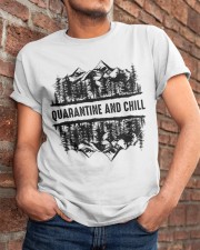 Quarantine And Chill Classic T-Shirt apparel-classic-tshirt-lifestyle-26
