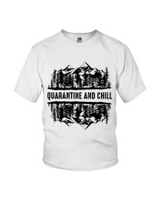 Quarantine And Chill Youth T-Shirt tile