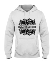 Quarantine And Chill Hooded Sweatshirt tile