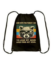 And Into The Forest I Go Drawstring Bag tile