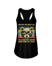 And Into The Forest I Go Ladies Flowy Tank tile