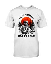 Save Animals Eat People Classic T-Shirt tile