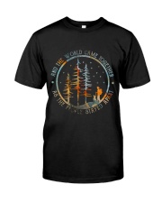 And The World Came Together Premium Fit Mens Tee tile