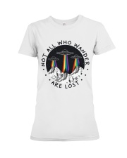 Not All Who Wander Are Lost Premium Fit Ladies Tee tile
