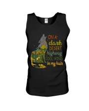 On A Dark Desert Highway Unisex Tank tile