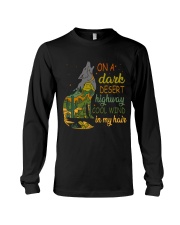 On A Dark Desert Highway Long Sleeve Tee tile