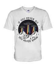 If You Never Go V-Neck T-Shirt tile