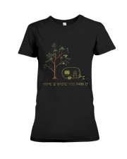 Home Is Where You Park It Premium Fit Ladies Tee tile