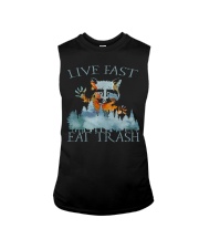 Live Fast Eat Trash Sleeveless Tee tile