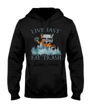 Live Fast Eat Trash Hooded Sweatshirt tile