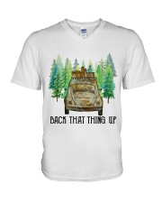 Back That Thing Up V-Neck T-Shirt tile