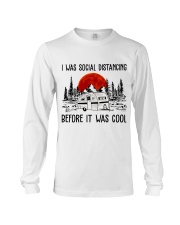 I Was Social Distancing Long Sleeve Tee tile