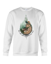 Not All Who Wander Are Lost Crewneck Sweatshirt thumbnail