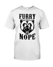 Furry Nope Premium Fit Mens Tee tile
